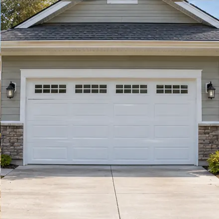 Residential garage door