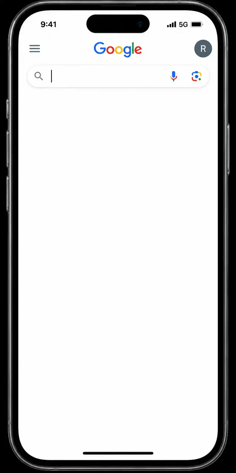 Mobile search showing local plumbing listings